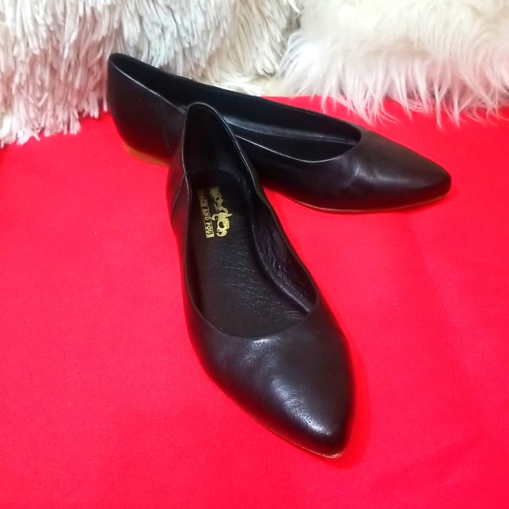 COACH AND FOUR FLAT SHOES
